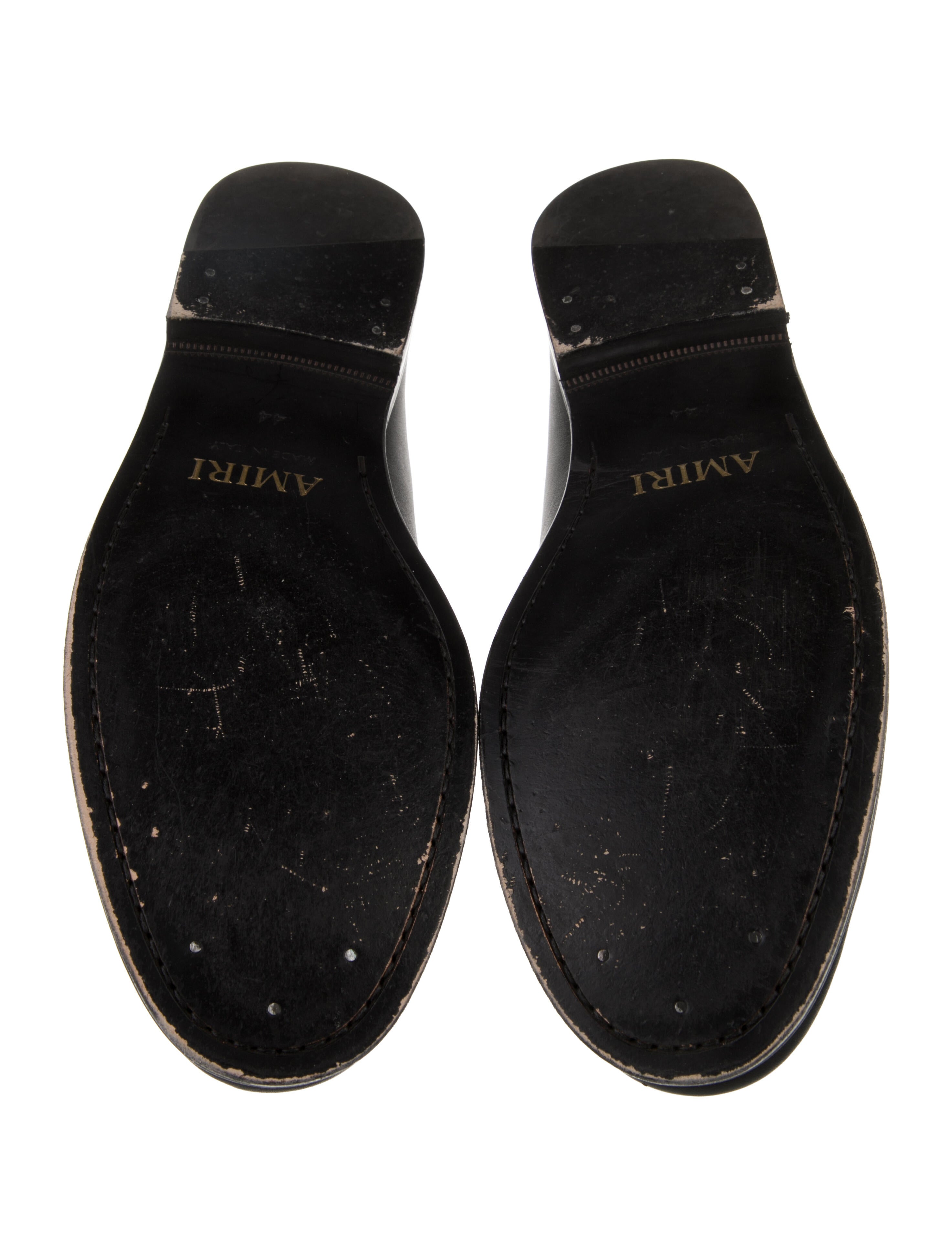 Amiri Velvet Dress Loafers